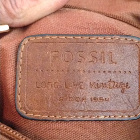 FOSSILS PATCH VINTAGE CROSS BODY BAG 💼 - Picture 5 of 7